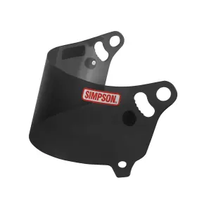 Vpy01 Simpson Racing Helmet Replacement Shields Smoke Youth