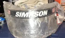 1010-12 Simpson Safety Racing Clr Shield 2 1 Shark/vudo 1010-12. T 18