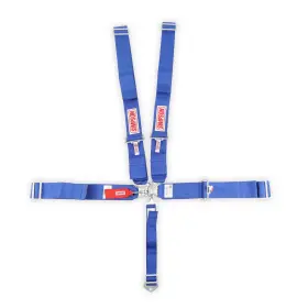 29066bl Simpson Safety Racing Harness H-type Latch And Link -5 Point - Sfi 16.1 Pull
