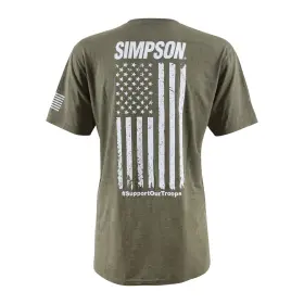 45023x Simpson Safety Racing Military Tee