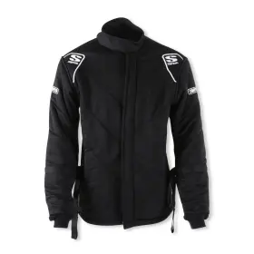 4802154 Simpson Safety Racing Drag 6g Sfi 20 Jacket With Arm Restraints Black Sm
