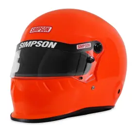 795004s Simpson Safety Racing Sd1 Helmet - Xl Orange