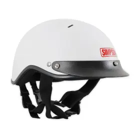 9430011 Simpson Safety Shorty Helmet - Adult Small Gloss White Each