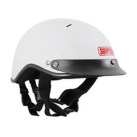 Simpson Safety 9430051 Shorty Helmet - Adult Extra 2x-large Gloss White Each