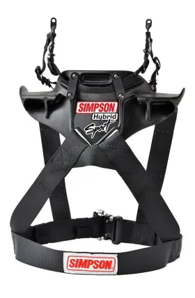 Hssml11pa Simpson Safety Hybrid Sport Small With Sliding Tether - Sfi
