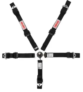 Sb1015 Simpson Racing Harness - Camlock 5 Point Jr Dragster Black Each