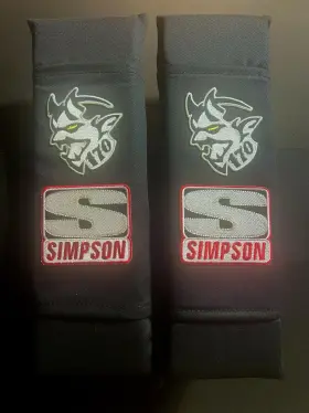 Sim-23020bk Simpson Harness Pads Demon 170