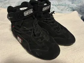 Simad900bk Simpson Racing Shoes Size 10 1/2
