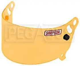 Vpr02 Simpson High Quality Racing Replacement Helmet Amber Shields Viper