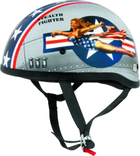 646951 Skid Lid Skl Original Bomber Pinup Helmet