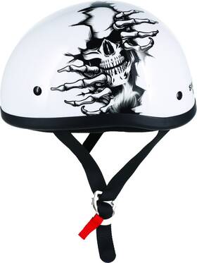 Skid Lid 649501 Skl Original Born Wild Helmet