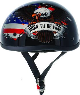 Skid Lid 649532 Skl Original Freedom Fits Eagle Helmet