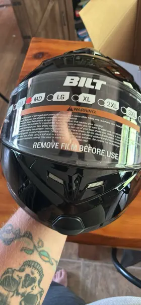Blh507-bz Smittybilt Bilt Motorcycle Helmet New Medium