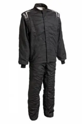 001042xjmnrnr Sparco Racing Race Sport Light Jacket Only Medium Black Sfi 3.2a/5