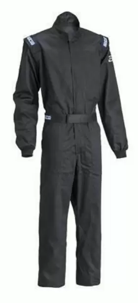 001051d2mnr Sparco Driver Racing Suit Fpf Fabric Single Layer Medium Black