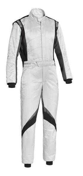 Sparco 001127958bi Driving Suit Rs9 58 White