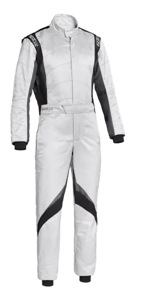 001127958bi Sparco Driving Suit Rs9 58 White