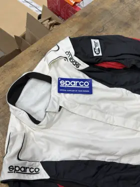 001128sfbxx Sparco Competition Us Racing Suit - Boot Cut 54/ Eu 64 Sfi 3/2-a5
