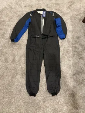 00115448nrgr Sparco Conquest 3.0 Racing Fire Suit Size 66