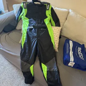 00115554nrvf Sparco Driver Racing Suit And Shoes