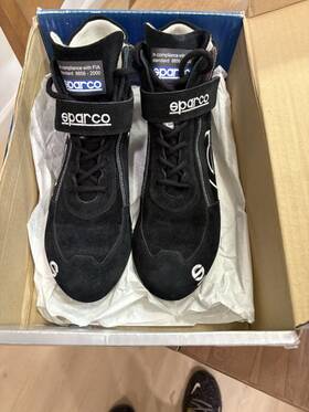 Sparco 00120944nr Racing Boot Tag 44 10.5 /11 Brand New In Box 75 12 Shipping