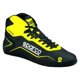 00126934nrgf Sparco K-pole Series Black/yellow Fluo 34 Kart Racing Boots