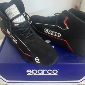 00127447nr Sparco Slalom Driving Shoes Size 13 Black