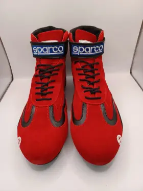 00128744rs Sparco New Top Shoe-scarpa Tg Red-driver Size 10.5/11