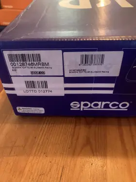 00128746mrbm Sparco Blu Martini Driving Shoes Size 12