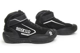 Sparco 0012ps2013nr Driving Shoes Mid-top Black Suede Pit Stop 2 Size 13