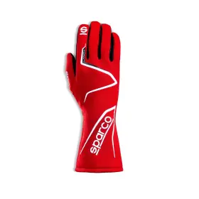 00136209rs Sparco Land Racing Gloves Red Small
