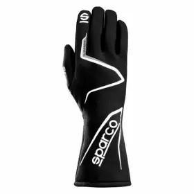 00136210nr Sparco High Grip Land Racing Gloves Pair Adult Size 10 Black Unisex