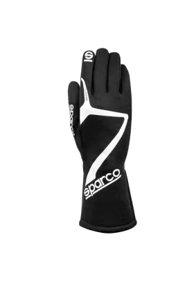 00136610nr Sparco Driving Gloves Land Medium Black Fabric Fia