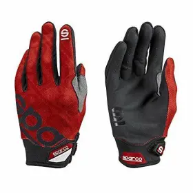 002093rs1s Sparco - Meca 3 Series Pitcrew Gloves S Size Red