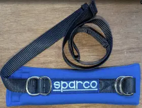 Sparco 033280039073 Arm Restraints Blue