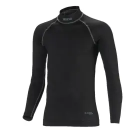 Sparco 033280164843 Shield Rw-9 Long Sleeve Fire-resistant Undershirt Black Size M/l