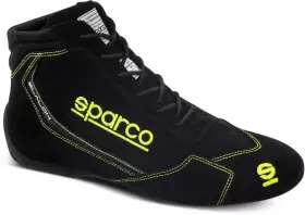 My2022 Sparco 033280424268 Race Racing Rally Shoes Slalom Fia Sfi Black Fluo - Size 8