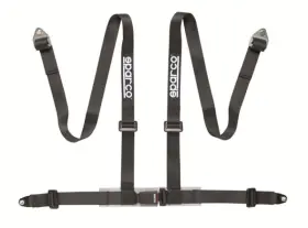 04604bv1nr Sparco Belt For 2 Inch Black 4pt Bolt-in