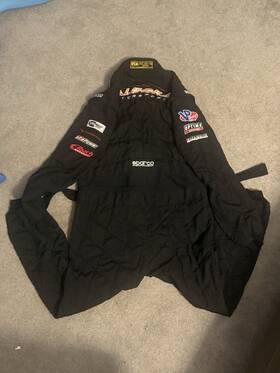 Sparco 500089536 Nfra Motorsports Racing Suit - Fia Homologated 2016 Multi-patch Size 62