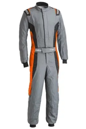 Brs0034u0e14066 Sparco Driving Suit Victory Pro 1-piece 2x-large/3xl Gray Orange