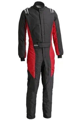 Brs0037u0k12058 Sparco Driving Suit Stint 1-piece Sfi Large-xl Black Red