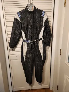 R511-en340 Sparco Xlight R511 Racing Suit Black Size 56 Man -2008 - Clean