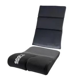 Spa01031 Sparco Cushion Seat Black Rear Textu
