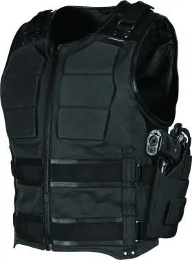 880132 Speed And Strength True Grit Armored Vest Black - Medium