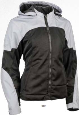 Speed And Strength 887337419893 Starstruck Mesh Jacket Grey/black Womens - Medium