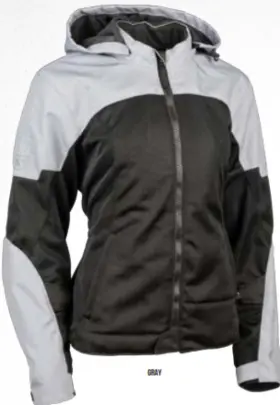 Speed And Strength 887337419893 Starstruck Mesh Jacket Grey/black Womens - Medium