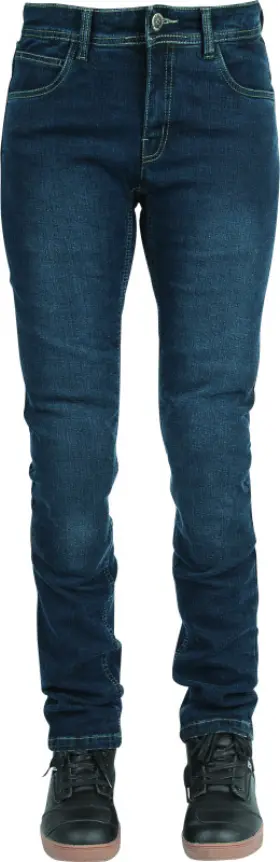 889852 Speed And Strength Fast Times Denim Pant Blue Womens - 8 Long