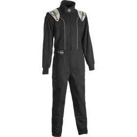 7219-blk-xxxl Speedway Motors Double-layer Sfi-5 One-piece Racing Suit Black Xxxl