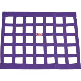 91070-prp Speedway Motors Safety Racing 18 X 24 Purple Ribbon Style Window Net-nylon/polyester