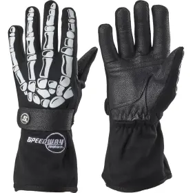 910704-xxl Speedway Motors Skeleton Double Layer Nomex Glove Size Xxlarge